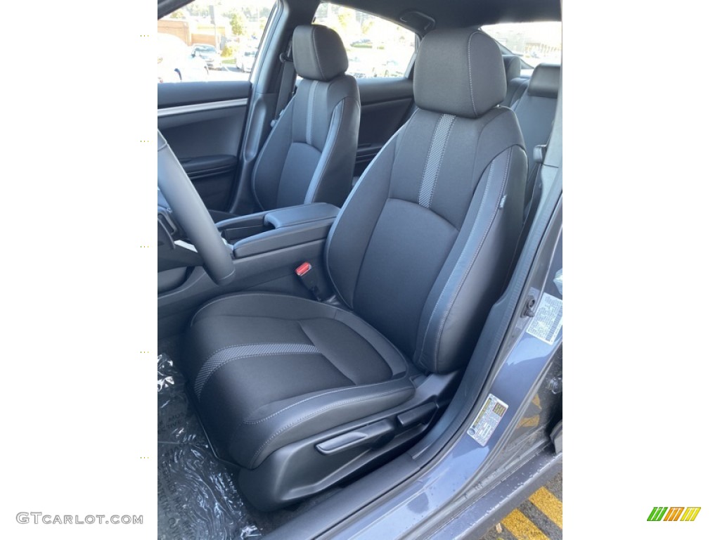 Black Interior 2020 Honda Civic Sport Sedan Photo #135890022