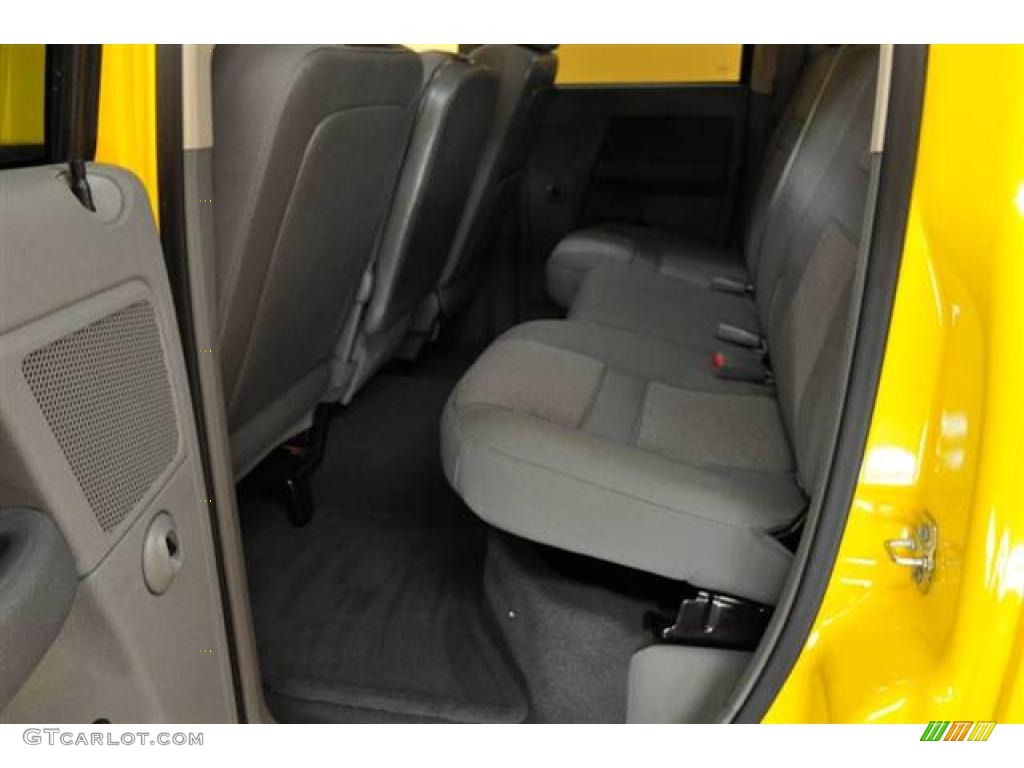 2007 Ram 1500 SLT Quad Cab 4x4 - Detonator Yellow / Medium Slate Gray photo #11
