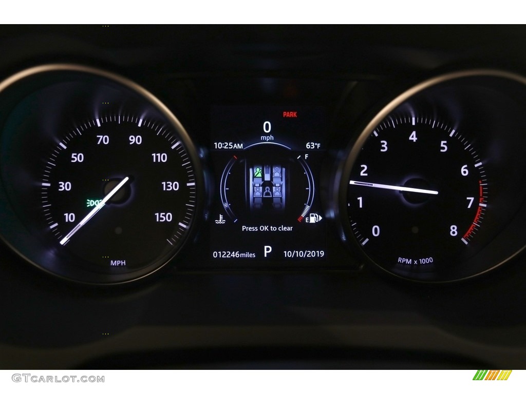 2019 Land Rover Range Rover Evoque SE Gauges Photo #135890205