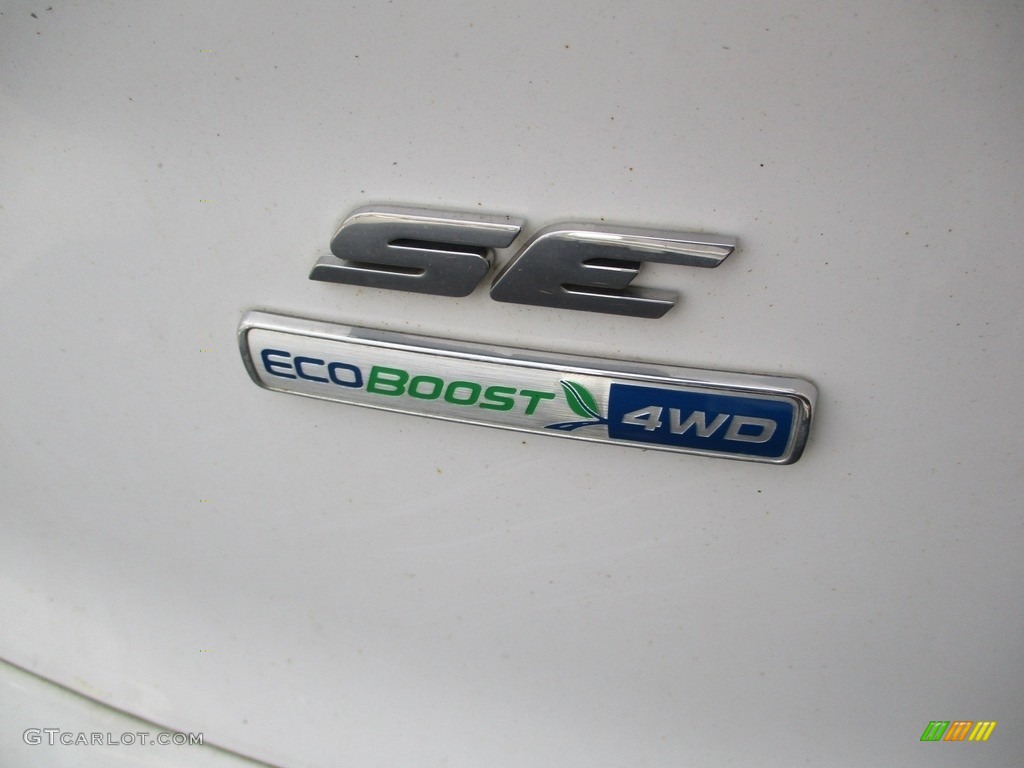 2014 Escape SE 1.6L EcoBoost 4WD - Oxford White / Medium Light Stone photo #6
