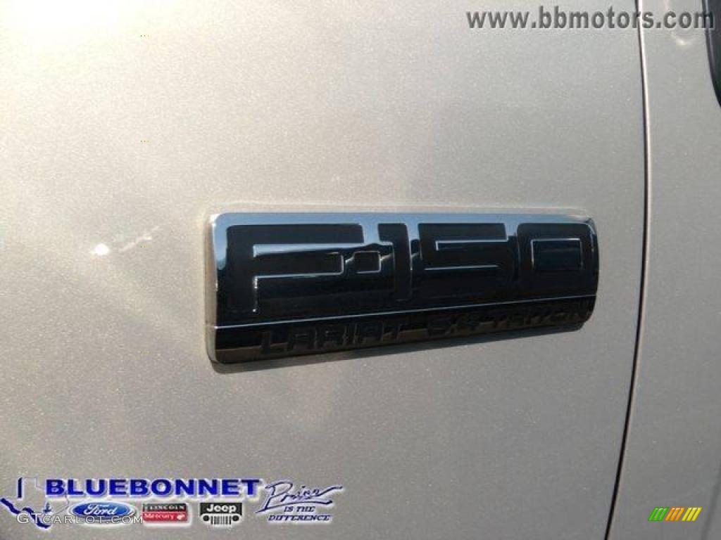2006 F150 Lariat SuperCrew 4x4 - Smokestone Metallic / Black photo #16