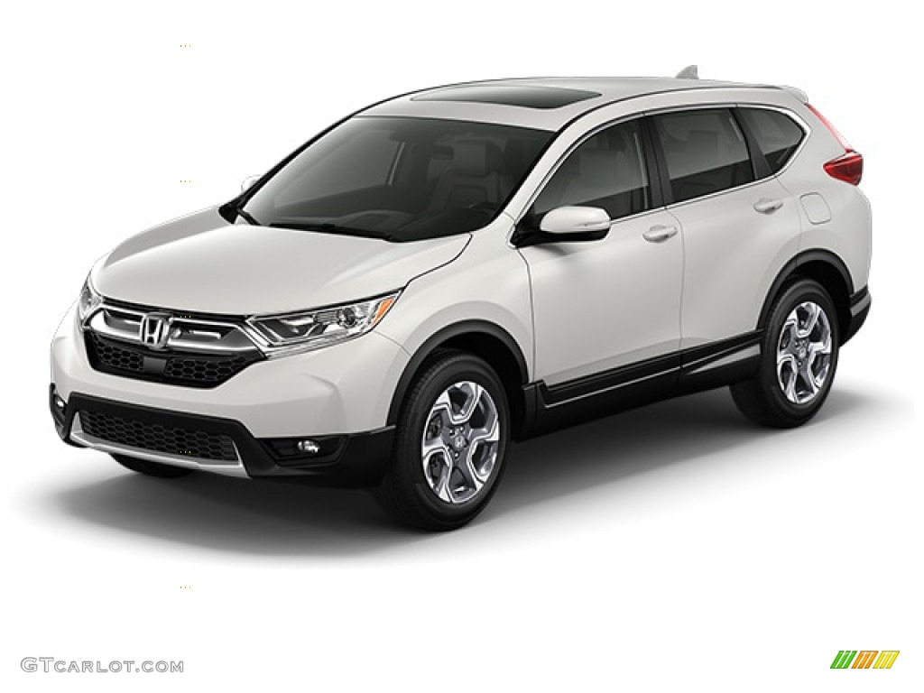 2019 CR-V EX - Platinum White Pearl / Black photo #37