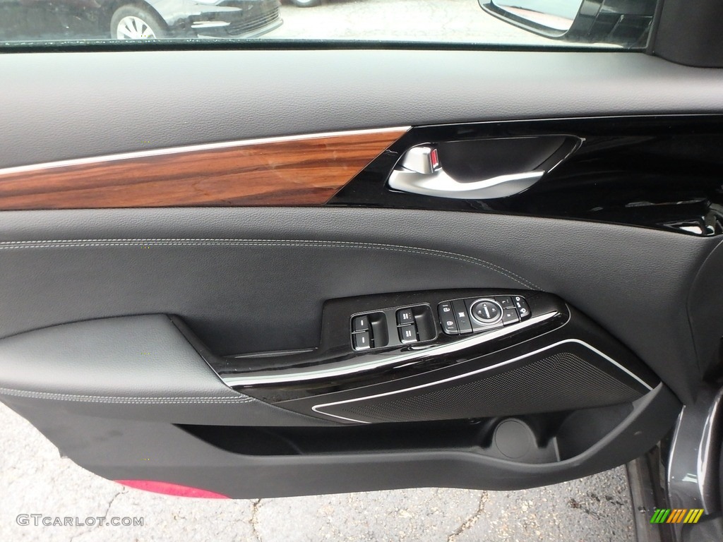 2019 Kia Cadenza Premium Black Door Panel Photo #135894707