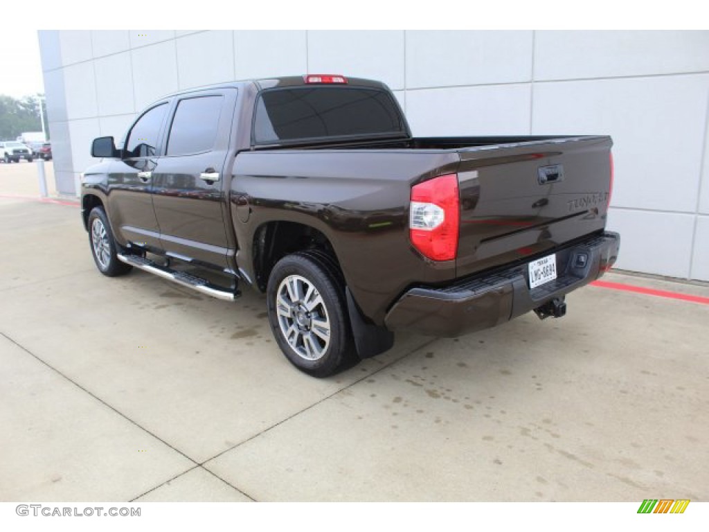 2019 Tundra Platinum CrewMax 4x4 - Smoked Mesquite / Black photo #11