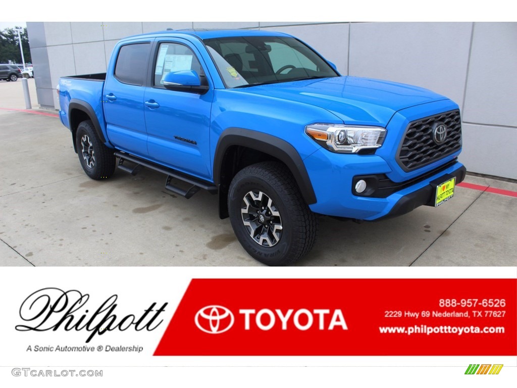 2020 Tacoma TRD Off Road Double Cab - Voodoo Blue / Black photo #1