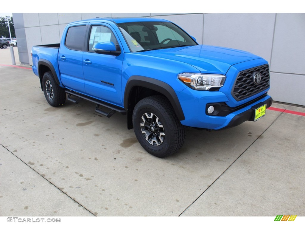 2020 Tacoma TRD Off Road Double Cab - Voodoo Blue / Black photo #2