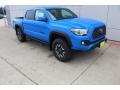 2020 Voodoo Blue Toyota Tacoma TRD Off Road Double Cab  photo #2