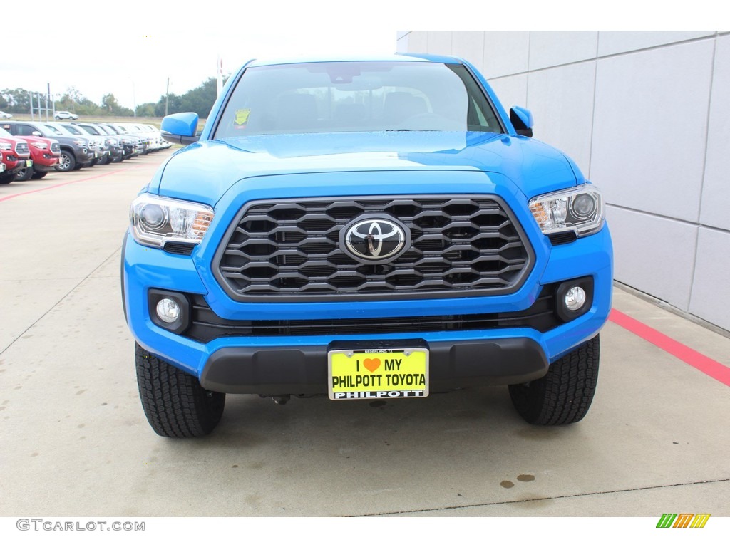 2020 Tacoma TRD Off Road Double Cab - Voodoo Blue / Black photo #3