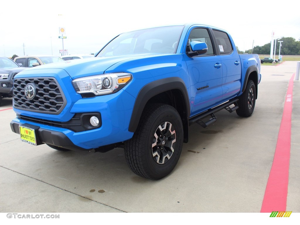 2020 Tacoma TRD Off Road Double Cab - Voodoo Blue / Black photo #4