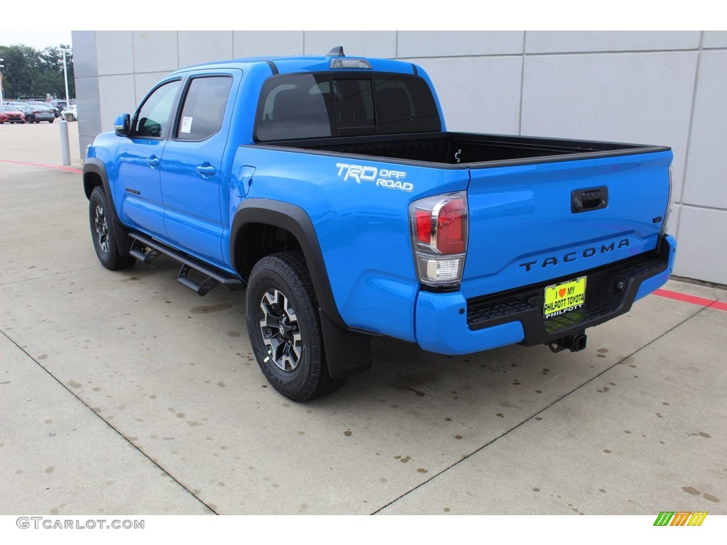 2020 Tacoma TRD Off Road Double Cab - Voodoo Blue / Black photo #6