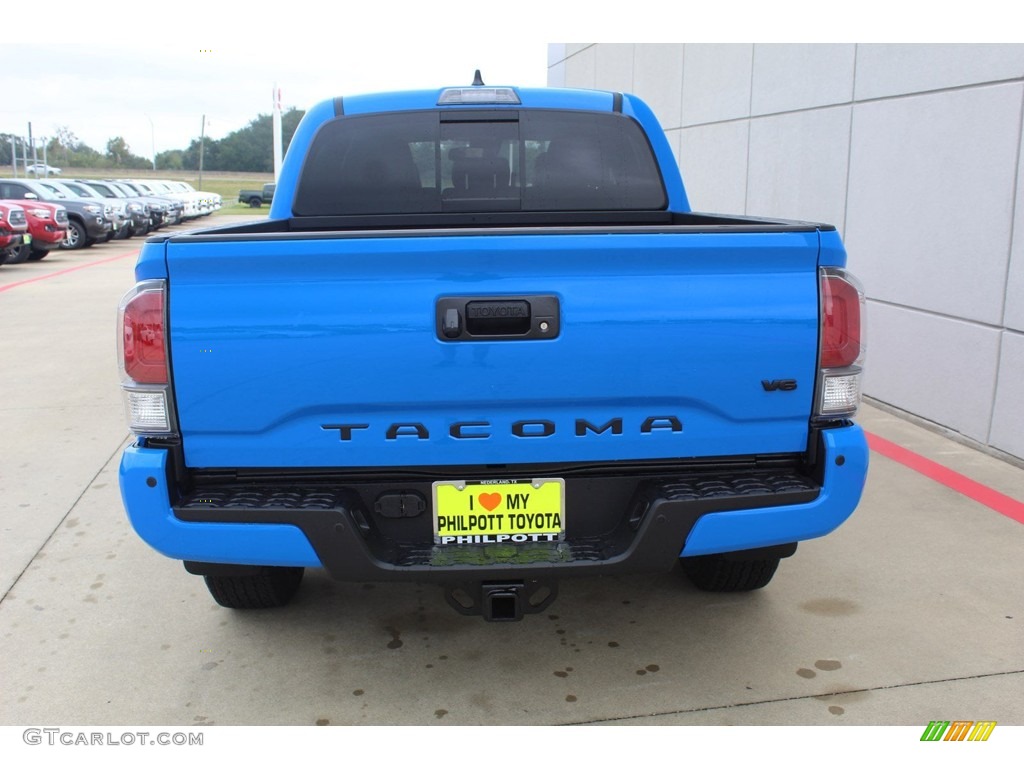 2020 Tacoma TRD Off Road Double Cab - Voodoo Blue / Black photo #7