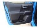 Black 2020 Toyota Tacoma TRD Off Road Double Cab Door Panel