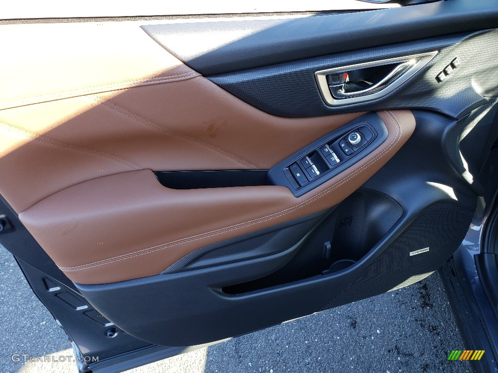 2020 Subaru Forester 2.5i Touring Saddle Brown Door Panel Photo #135897879
