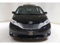 2017 Midnight Black Metallic Toyota Sienna XLE  photo #2