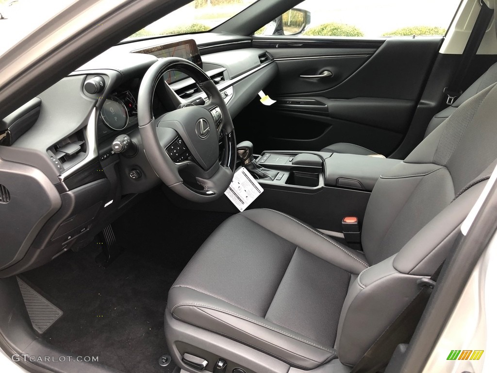 Black Interior 2020 Lexus ES 350 Photo #135899058