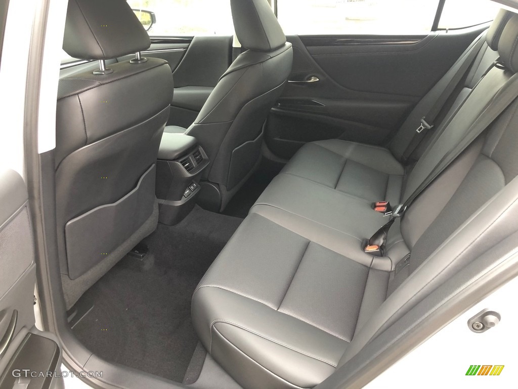 Black Interior 2020 Lexus ES 350 Photo #135899082