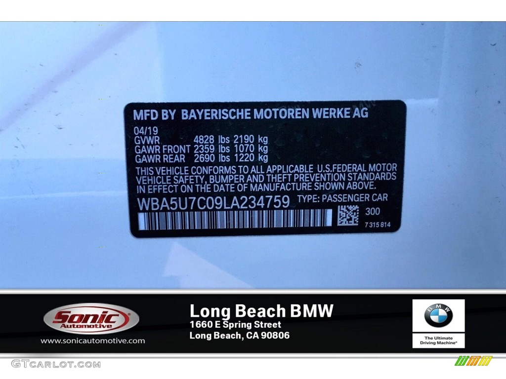 2020 3 Series M340i Sedan - Alpine White / Black photo #11