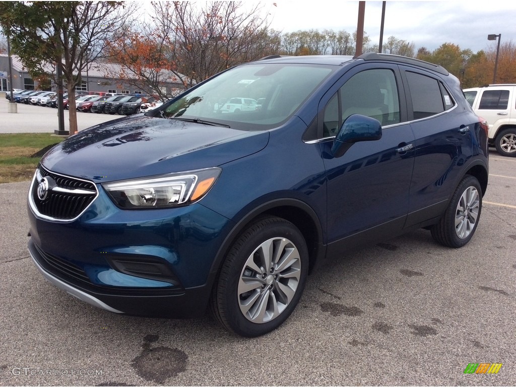 Deep Azure Metallic 2020 Buick Encore Preferred AWD Exterior Photo #135900123