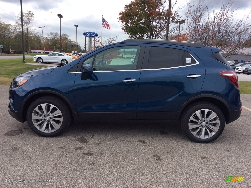 Deep Azure Metallic 2020 Buick Encore Preferred AWD Exterior Photo #135900162