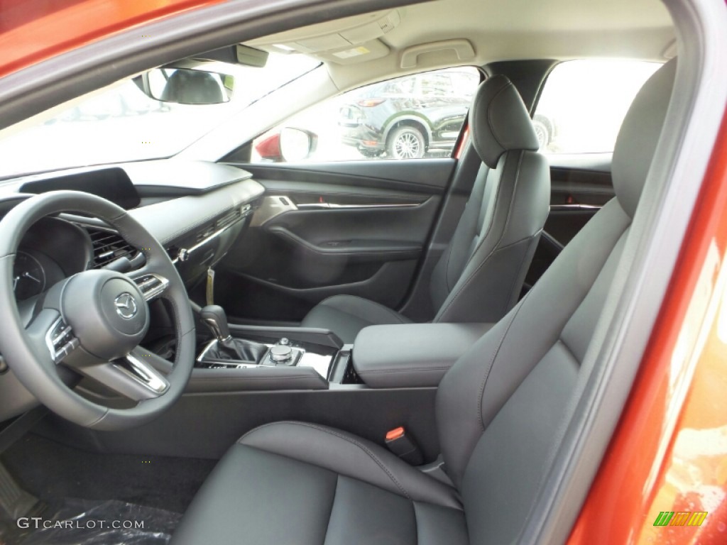 Black Interior 2020 Mazda MAZDA3 Preferred Sedan Photo #135900513