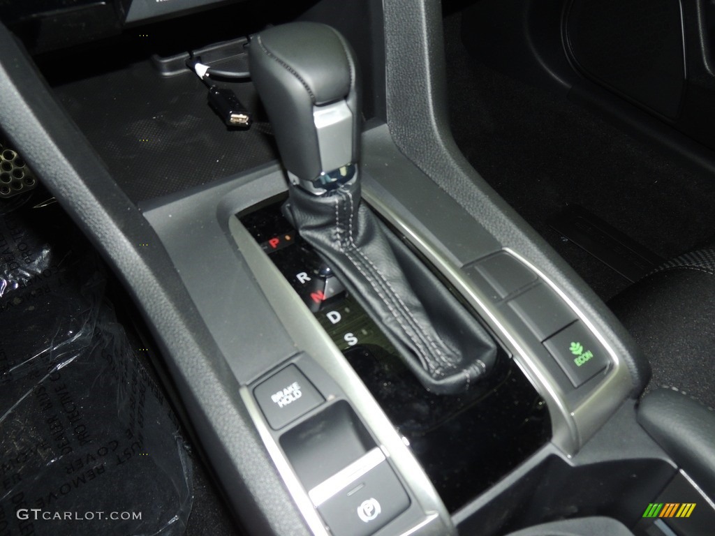 2020 Civic Sport Sedan - Crystal Black Pearl / Black photo #17