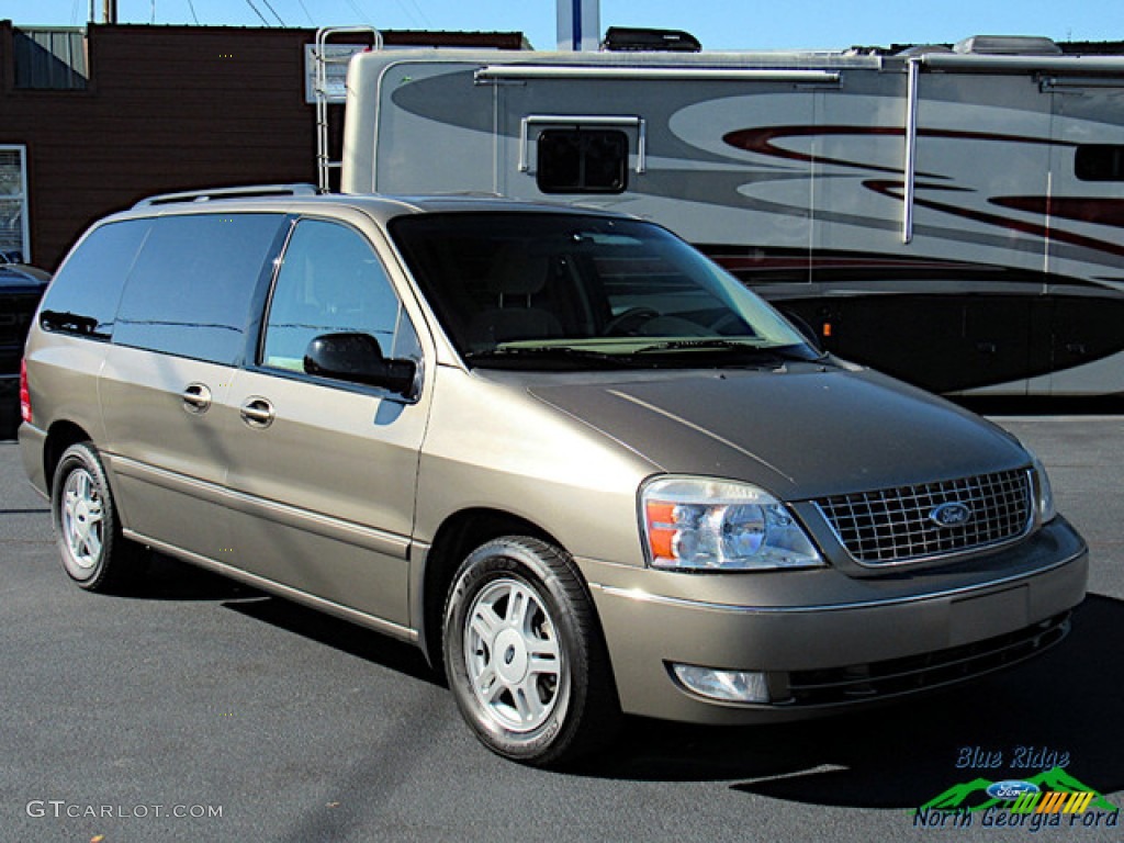 2005 Freestar SEL - Arizona Beige Metallic / Pebble Beige photo #8