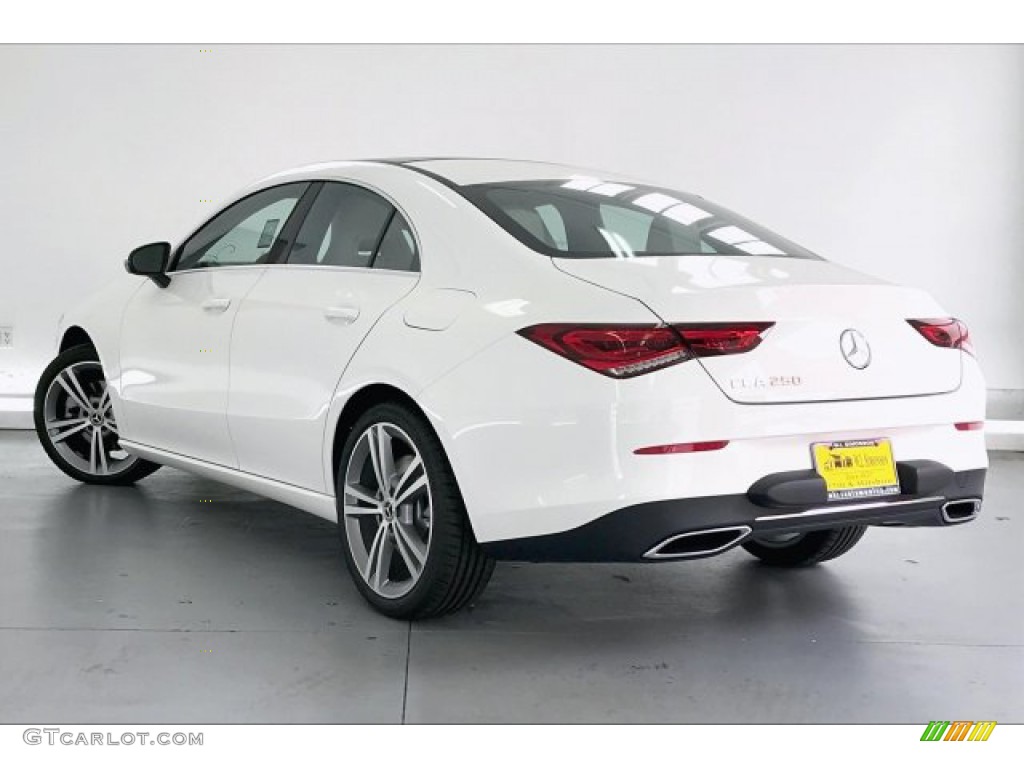 2020 CLA 250 Coupe - Polar White / Macchiato Beige photo #2