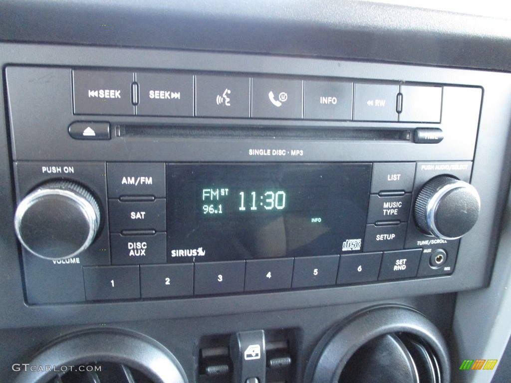 2009 Wrangler Unlimited X 4x4 - Stone White / Dark Slate Gray/Medium Slate Gray photo #15