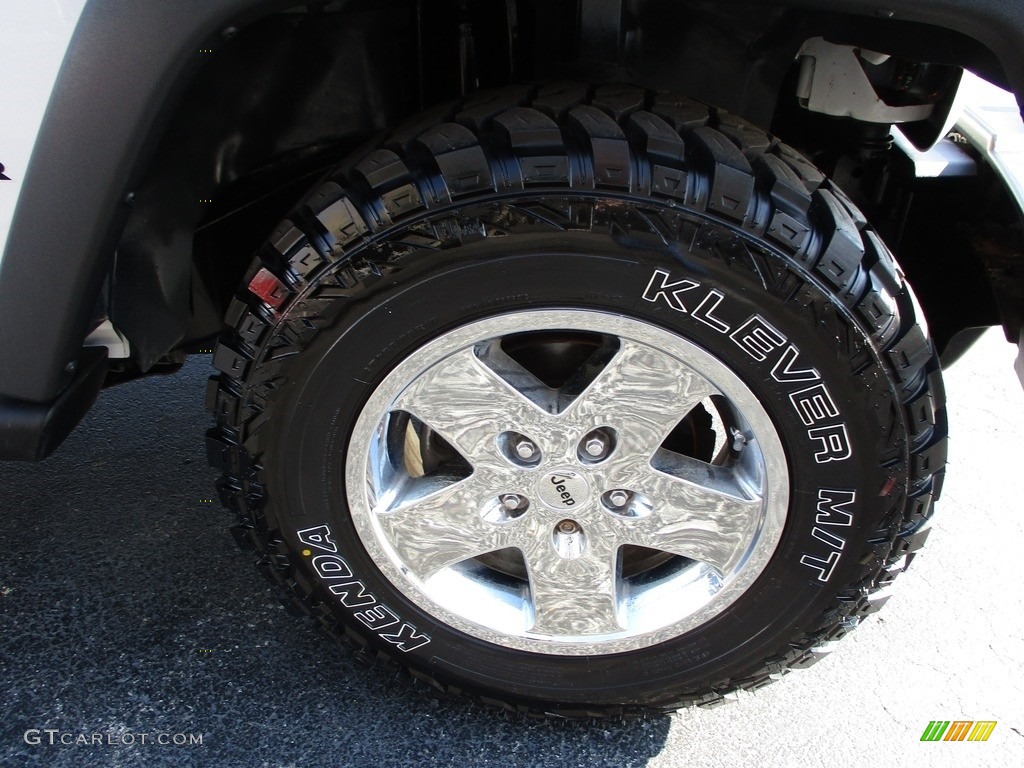 2009 Wrangler Unlimited X 4x4 - Stone White / Dark Slate Gray/Medium Slate Gray photo #22