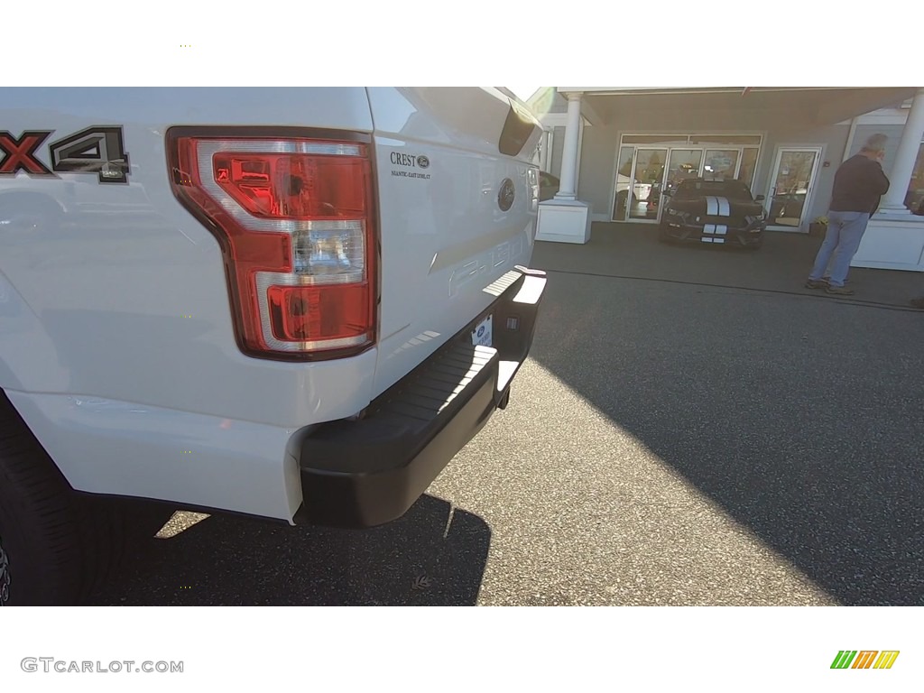 2019 F150 XL SuperCab 4x4 - Oxford White / Earth Gray photo #68