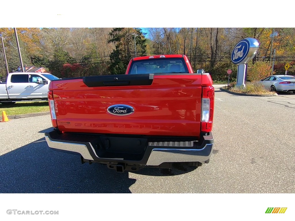 Race Red 2019 Ford F350 Super Duty XL Regular Cab 4x4 Exterior Photo #135904866