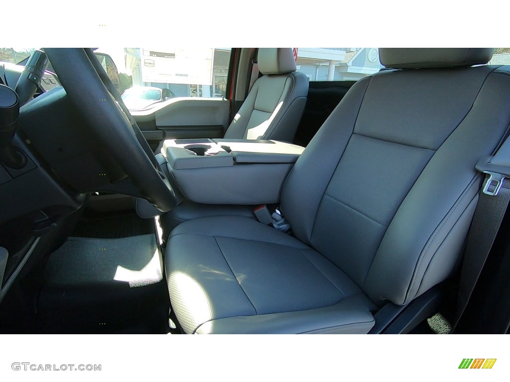 2019 F350 Super Duty XL Regular Cab 4x4 - Race Red / Earth Gray photo #39