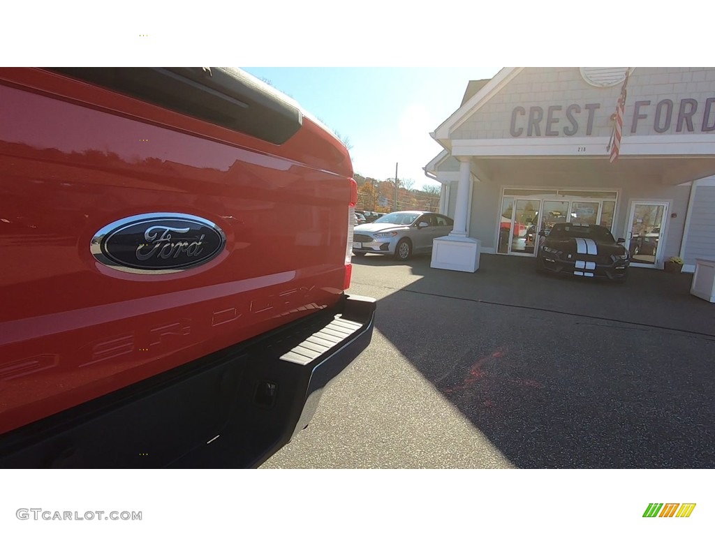 2019 F350 Super Duty XL Regular Cab 4x4 - Race Red / Earth Gray photo #60