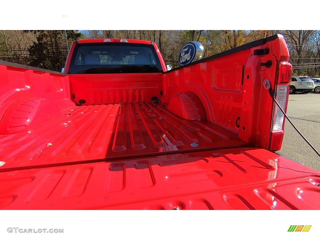 2019 F350 Super Duty XL Regular Cab 4x4 - Race Red / Earth Gray photo #61