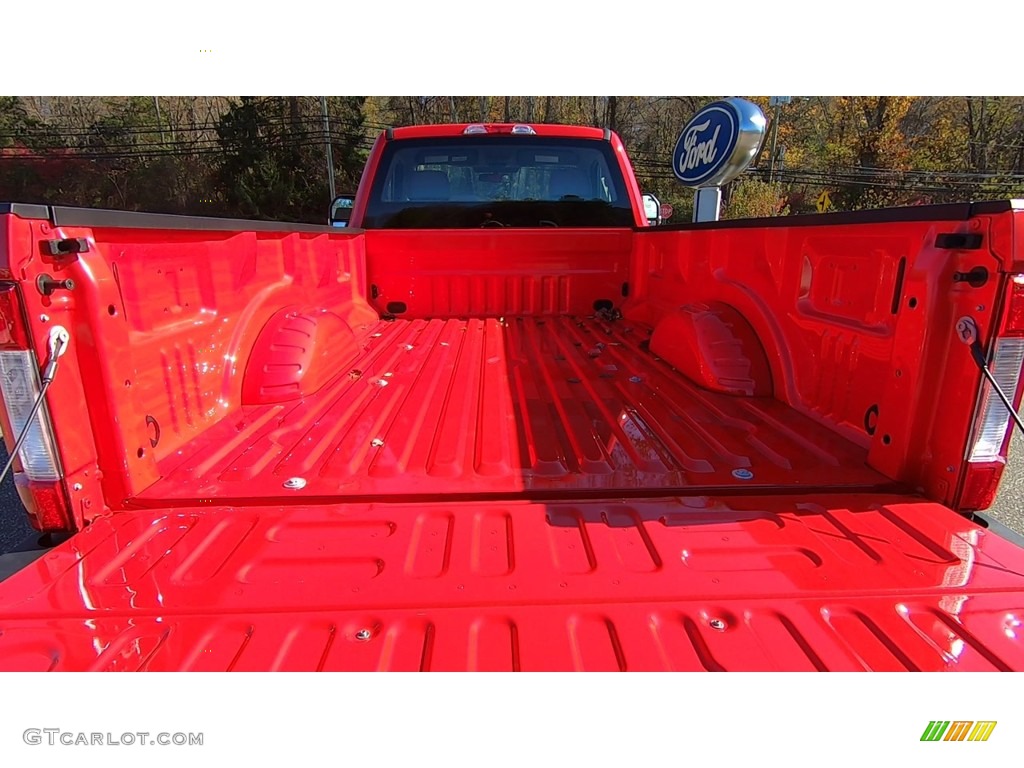 2019 F350 Super Duty XL Regular Cab 4x4 - Race Red / Earth Gray photo #62