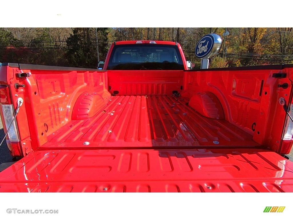 2019 F350 Super Duty XL Regular Cab 4x4 - Race Red / Earth Gray photo #63