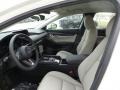 Greige Front Seat Photo for 2020 Mazda MAZDA3 #135905139