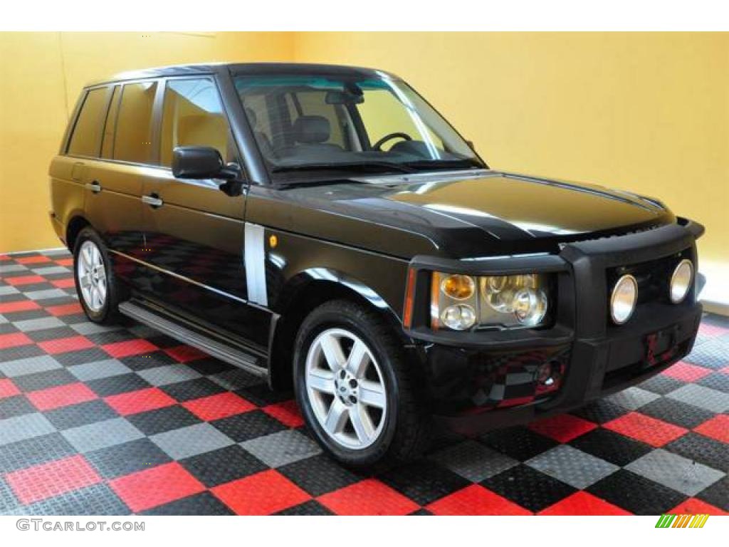 2004 Range Rover HSE - Java Black / Charcoal/Jet Black photo #1