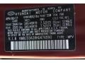 S5W: Ruby Wine 2017 Hyundai Tucson Sport Color Code