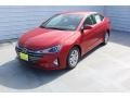 2020 Scarlet Red Pearl Hyundai Elantra SE  photo #4