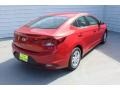 2020 Scarlet Red Pearl Hyundai Elantra SE  photo #8