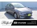 2020 Machine Gray Hyundai Elantra SE  photo #1