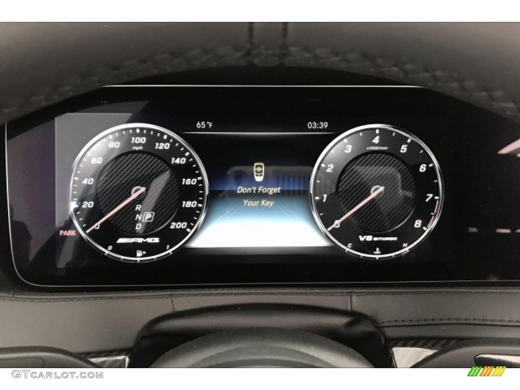 2020 Mercedes-Benz S 63 AMG 4Matic Sedan Gauges Photo #135908510