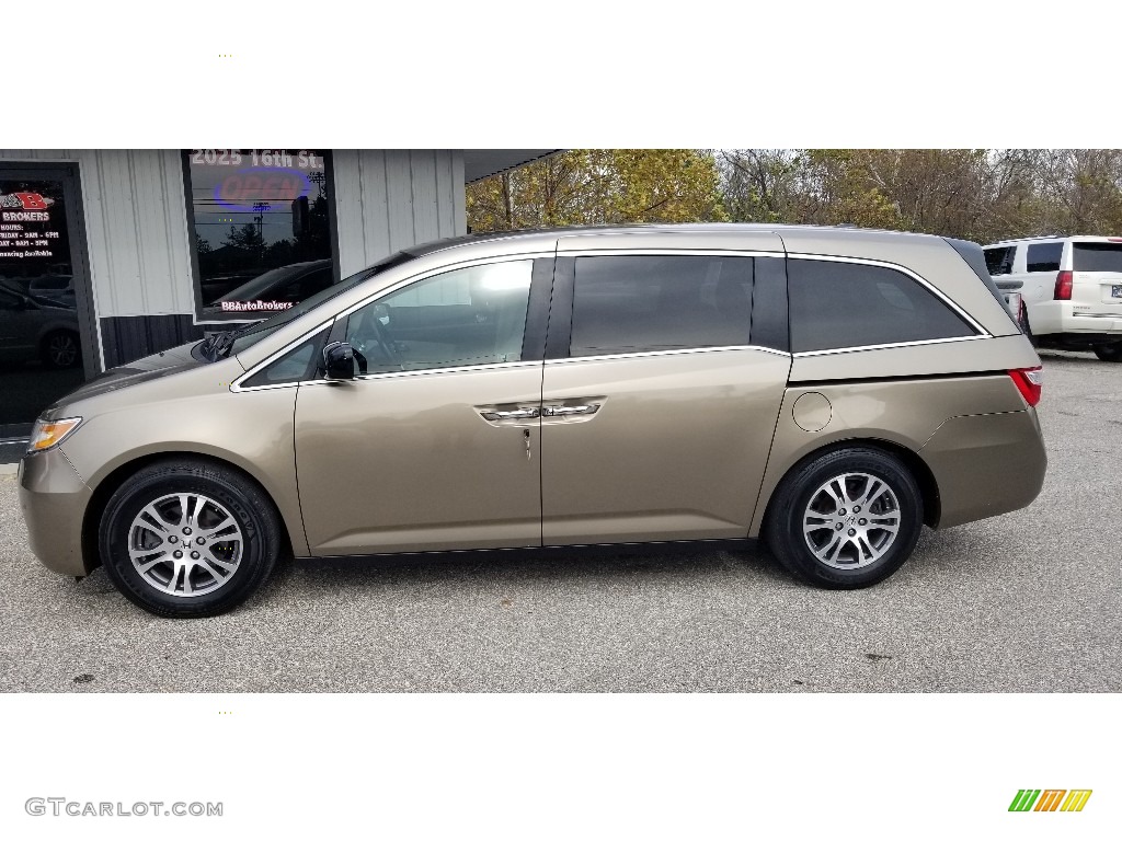 2012 Odyssey EX-L - Mocha Metallic / Beige photo #1