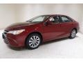 2017 Ruby Flare Pearl Toyota Camry XLE  photo #3
