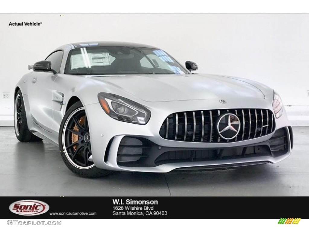 2019 AMG GT R Coupe - designo Iridium Silver Magno (Matte) / Black w/Dinamica photo #1