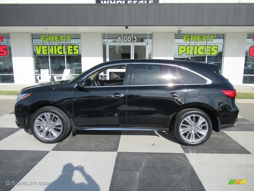 2017 MDX Technology - Black Copper Pearl / Parchment photo #1