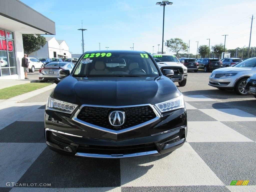 2017 MDX Technology - Black Copper Pearl / Parchment photo #2