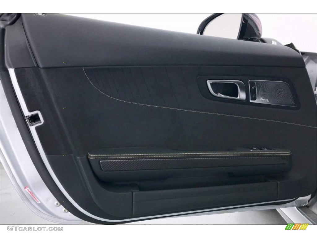 2019 Mercedes-Benz AMG GT R Coupe Black w/Dinamica Door Panel Photo #135909266
