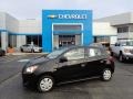 2015 Mystic Black Mitsubishi Mirage DE #135908021